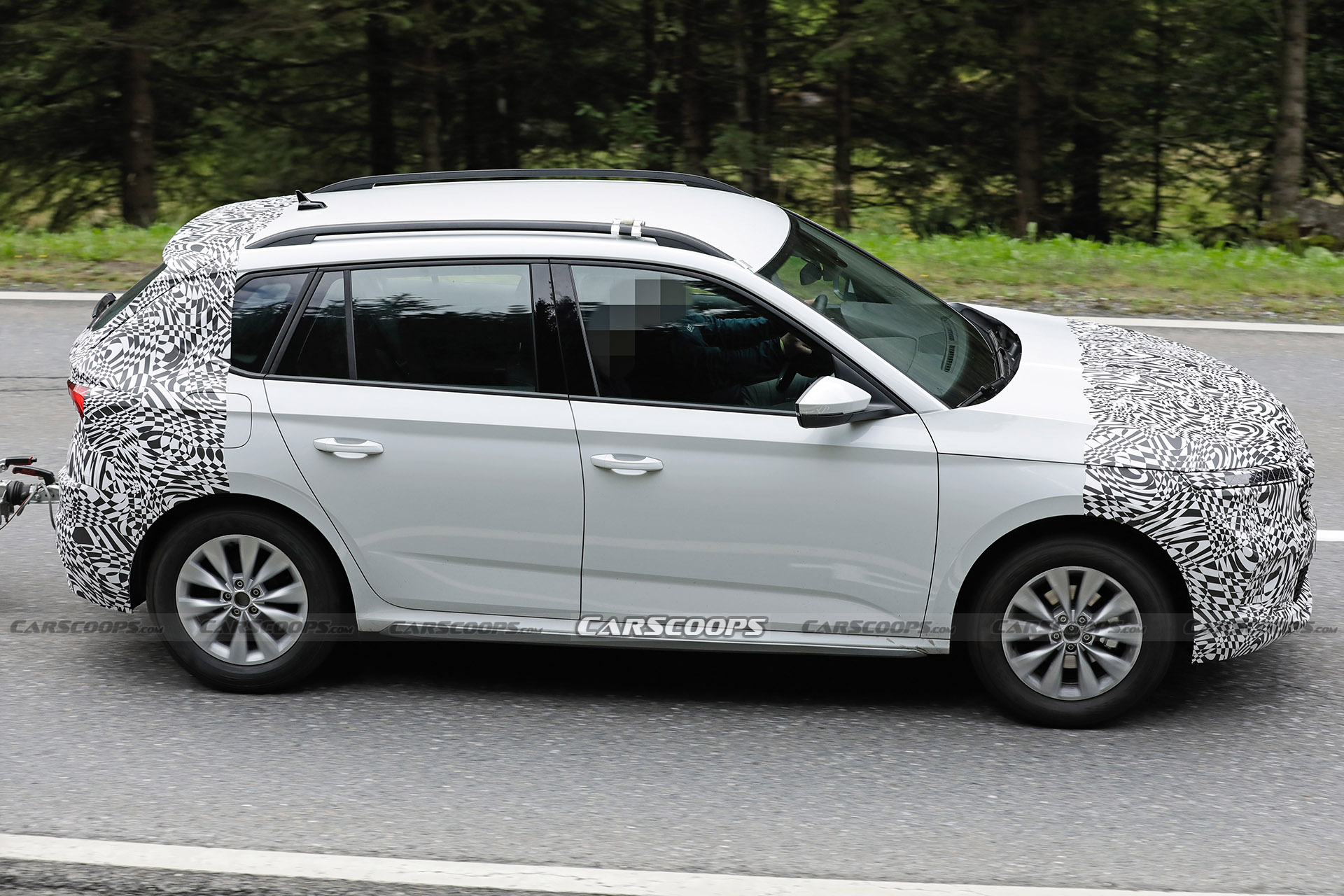 Facelifted Skoda Kamiq Spied Flaunting A Fresh Set Of Bumpers