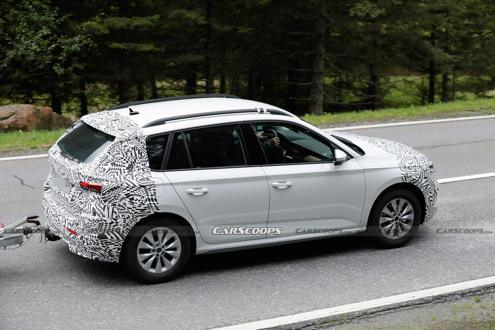 Facelifted Skoda Kamiq Spied Flaunting A Fresh Set Of Bumpers