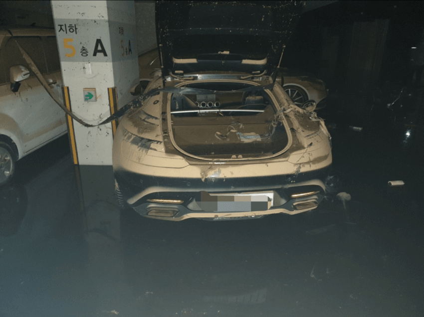 Lamborghini Aventador And Huracan, McLaren 570S, Porsche 911 Among Victims Of South Korean Floods