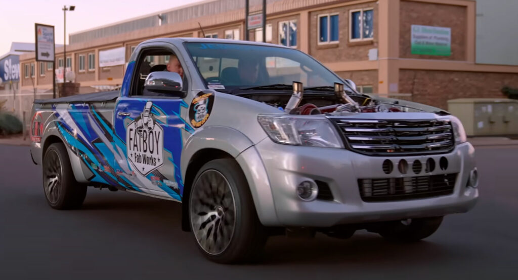  This Wild South African Has Created A V12 Twin-Turbo Toyota Hilux