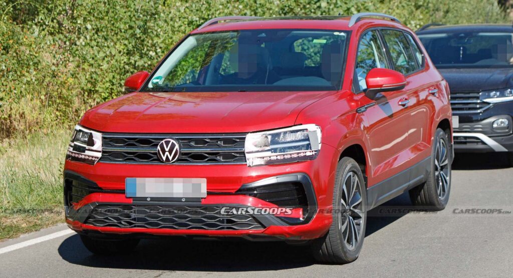  Facelifted 2023 Volkswagen Taos Bares All, But Can You Spot The Changes?