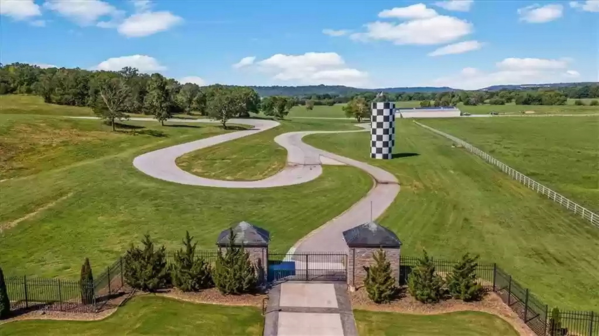 Every Day Is Literally Track Day At This Mansion With Its Own Private Racetrack