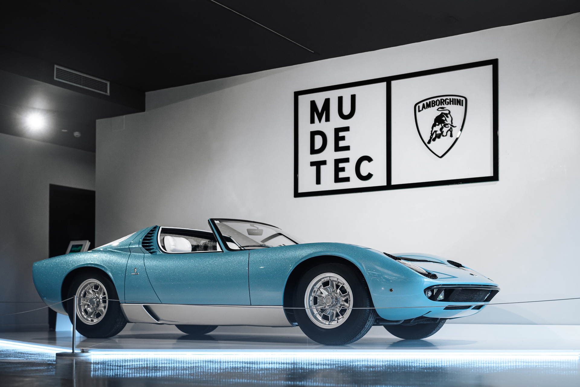 Here’s Your Chance To See The World’s Only Lamborghini Miura Roadster Up Close