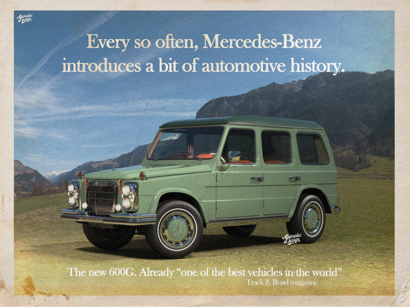 What If The Mercedes-Benz G-Class Was Launched In 1969 As A Luxury SUV?