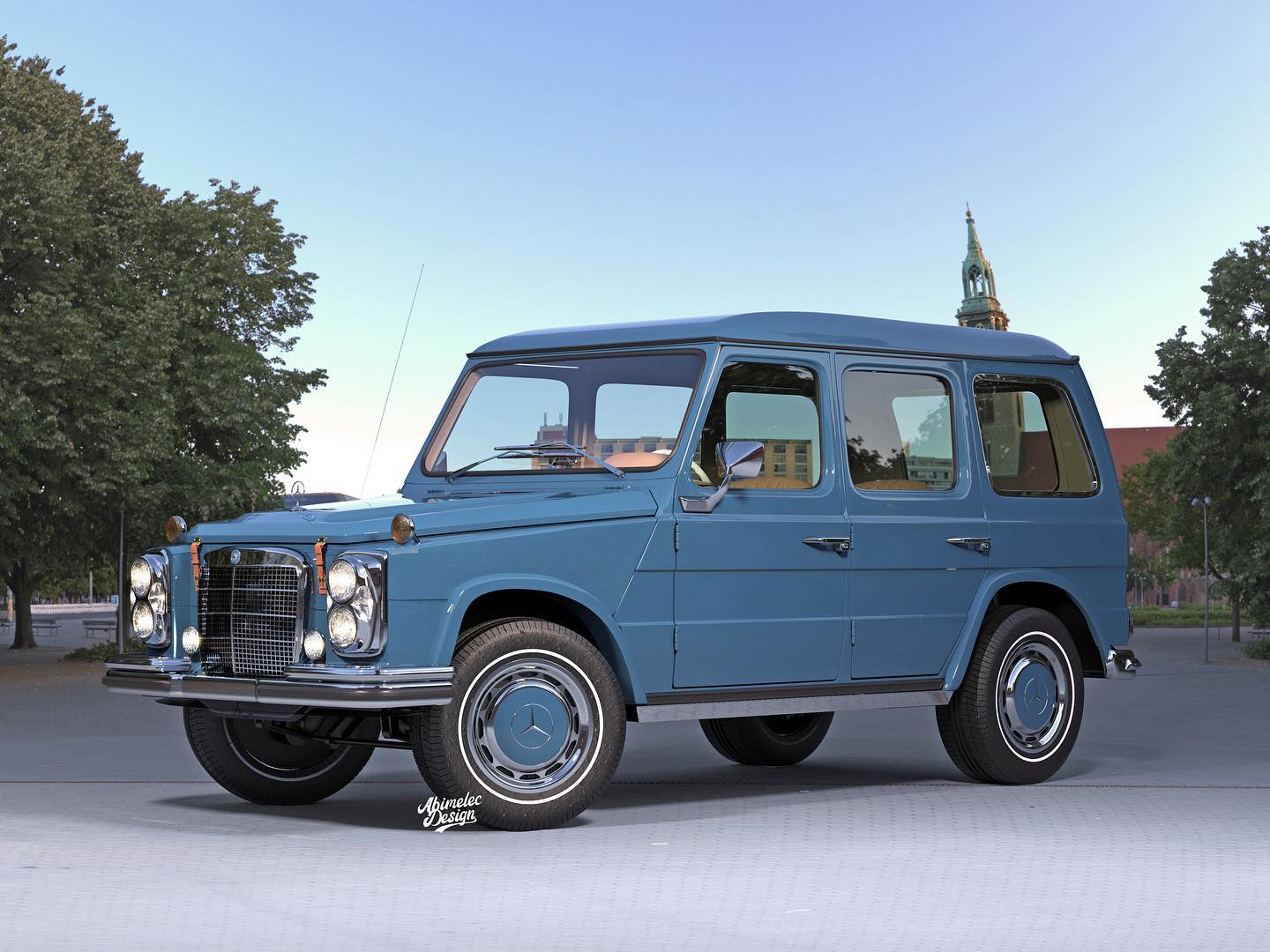 What If The Mercedes-Benz G-Class Was Launched In 1969 As A Luxury SUV?