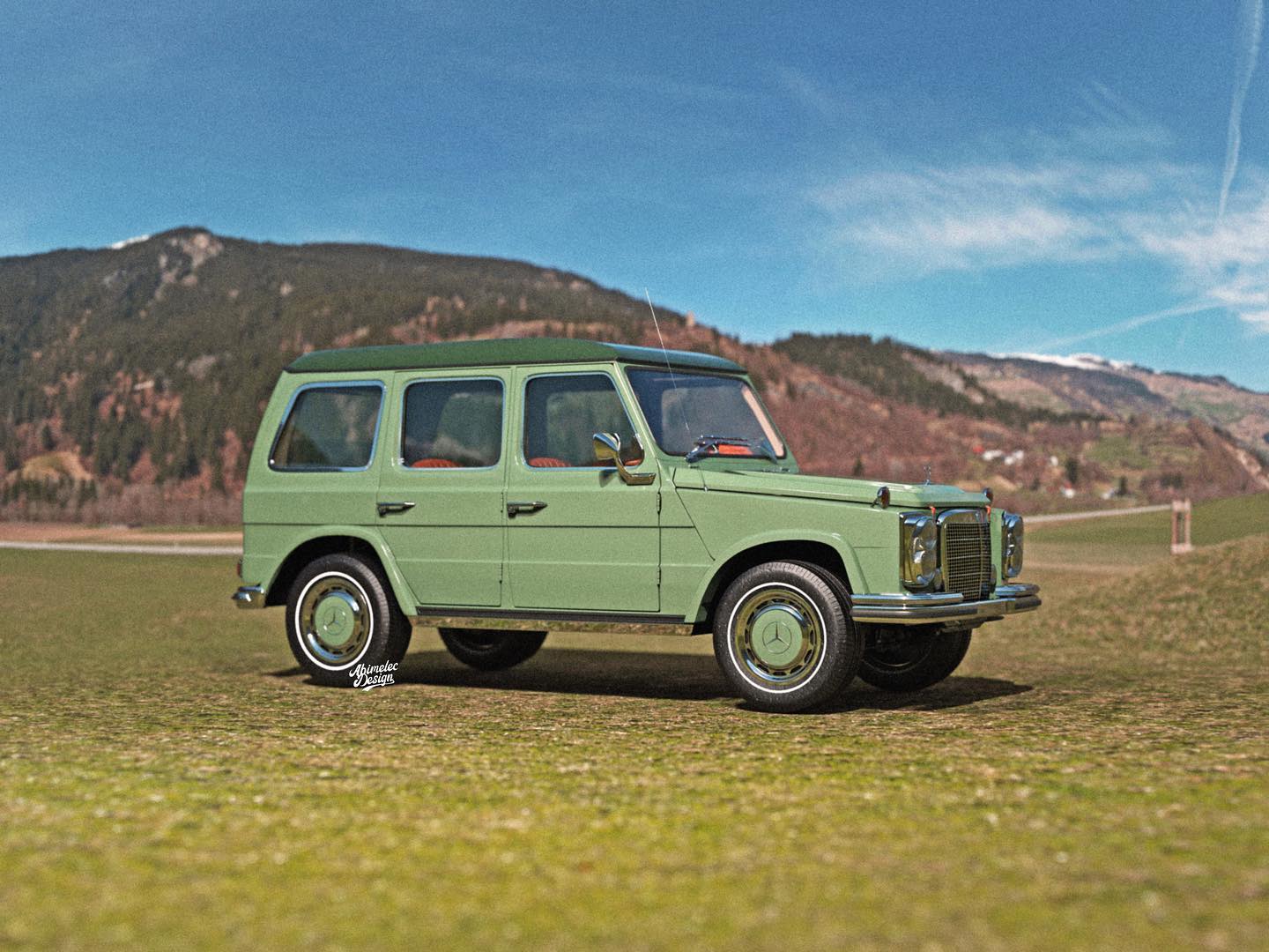 What If The Mercedes-Benz G-Class Was Launched In 1969 As A Luxury SUV?