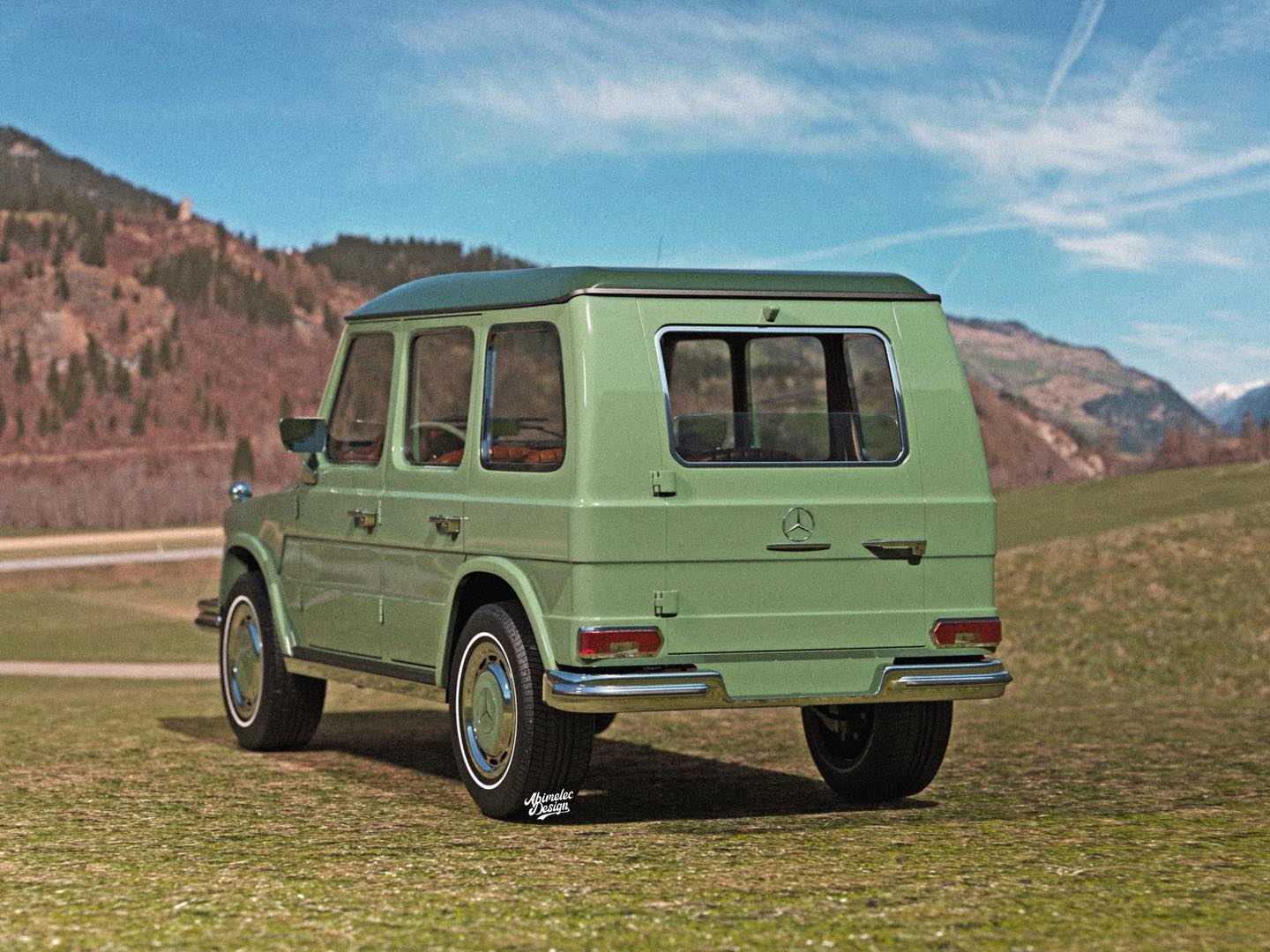 What If The Mercedes-Benz G-Class Was Launched In 1969 As A Luxury SUV?