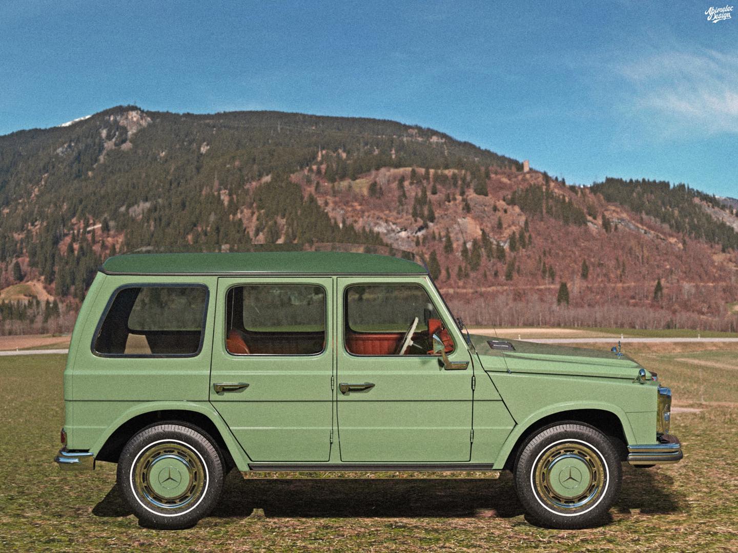 What If The Mercedes-Benz G-Class Was Launched In 1969 As A Luxury SUV?
