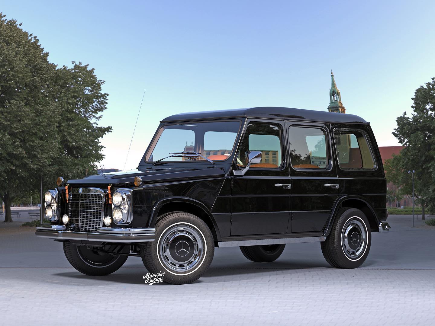 What If The Mercedes-Benz G-Class Was Launched In 1969 As A Luxury SUV?