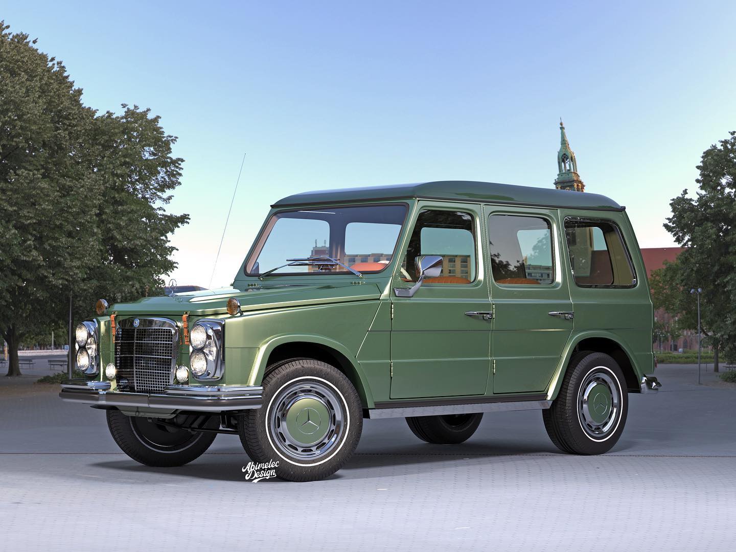 What If The Mercedes-Benz G-Class Was Launched In 1969 As A Luxury SUV?