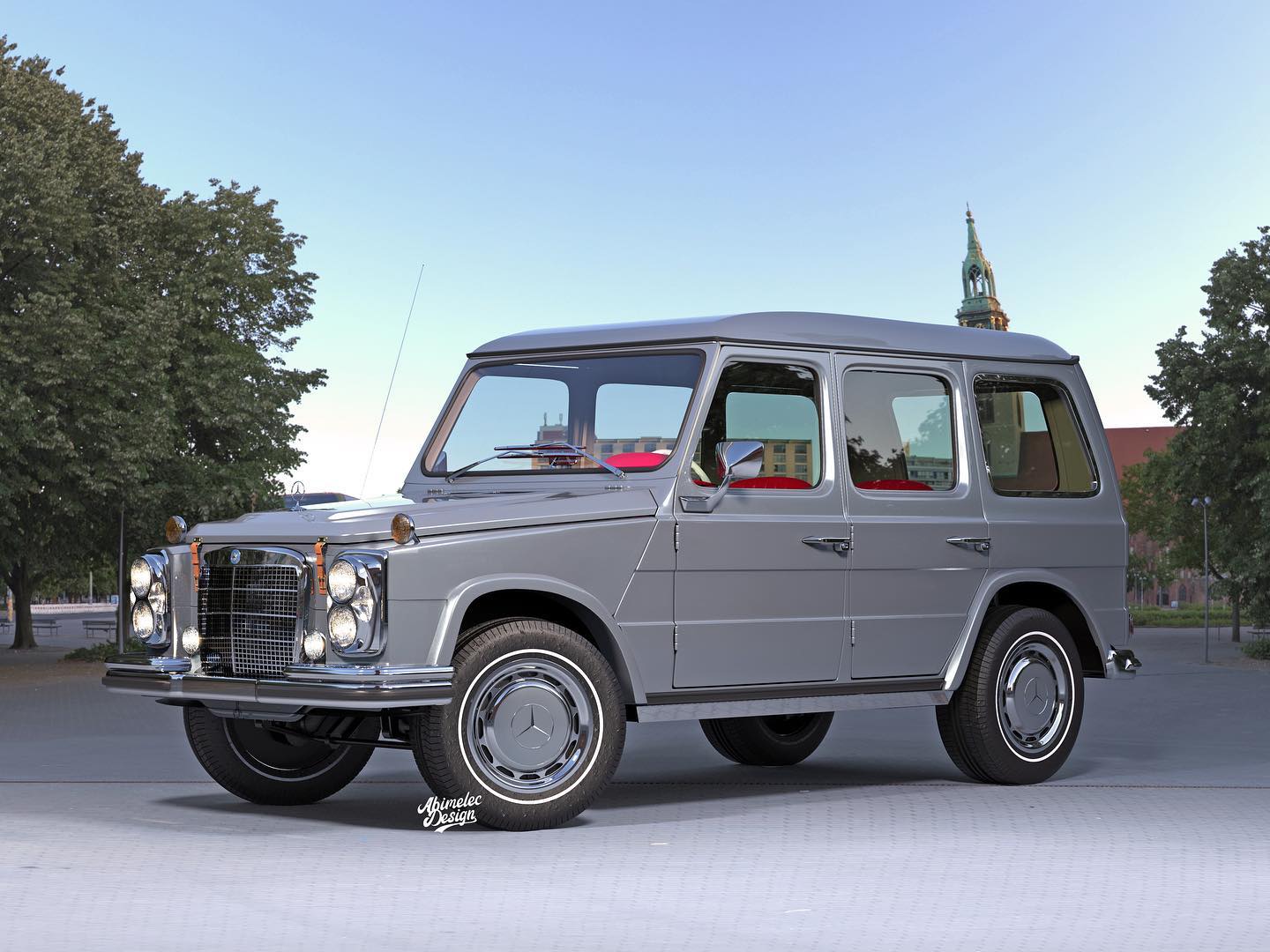 What If The Mercedes-Benz G-Class Was Launched In 1969 As A Luxury SUV?