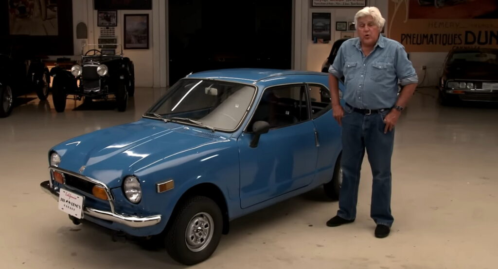  Watch Jay Leno Troubleshoot A Problem While Driving A 1970/71 Honda Z600