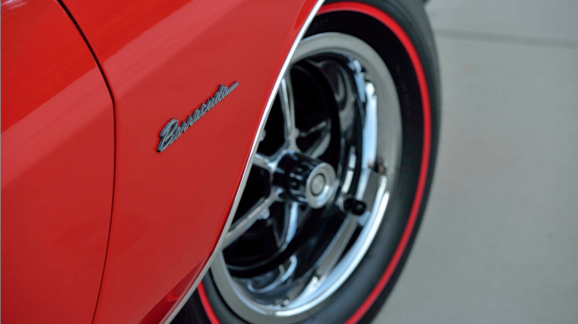 This 1970 Plymouth Barracuda Went To The SEMA Convention Cosplaying As A Four-Door Sedan