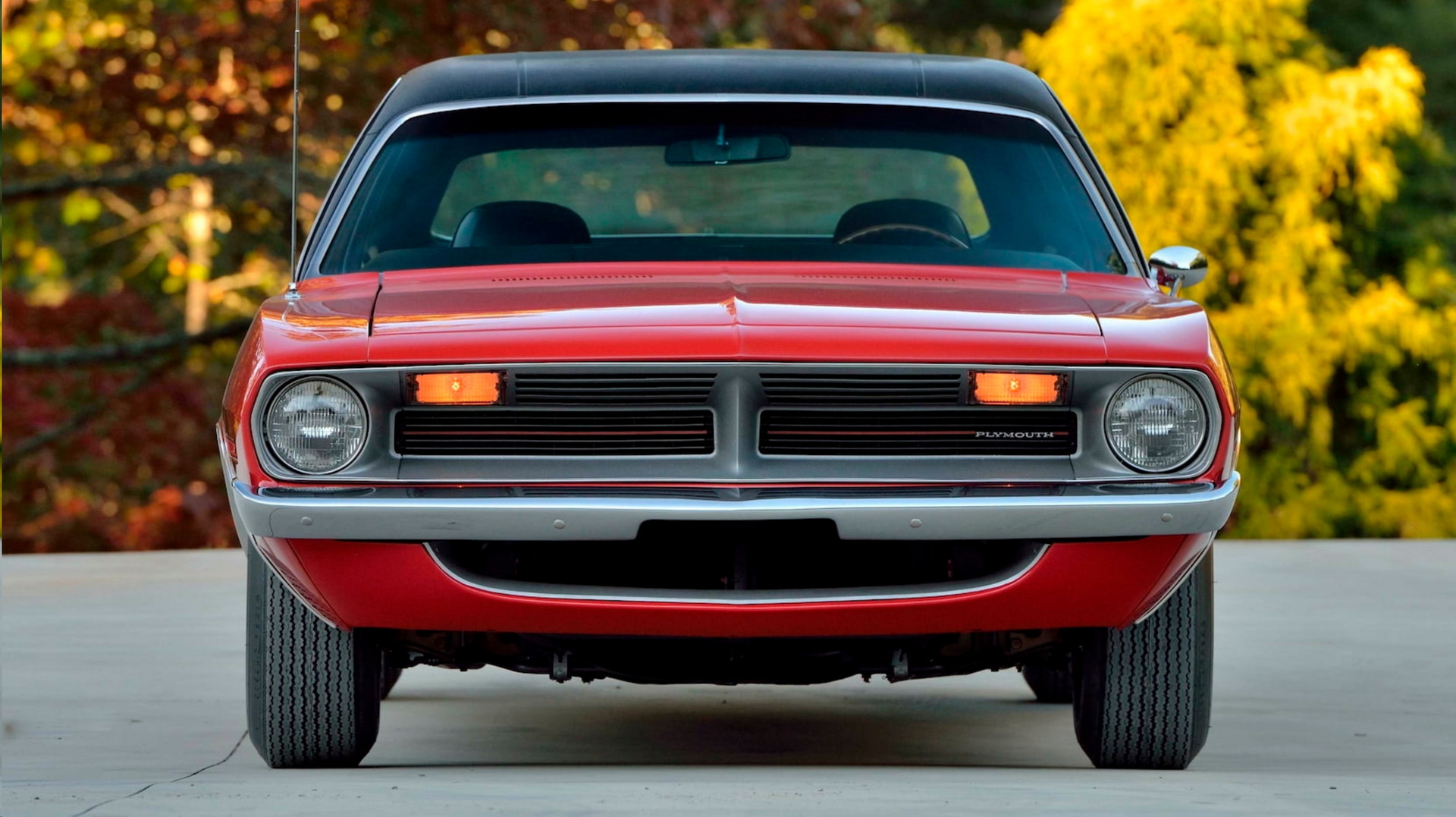 This 1970 Plymouth Barracuda Went To The SEMA Convention Cosplaying As A Four-Door Sedan