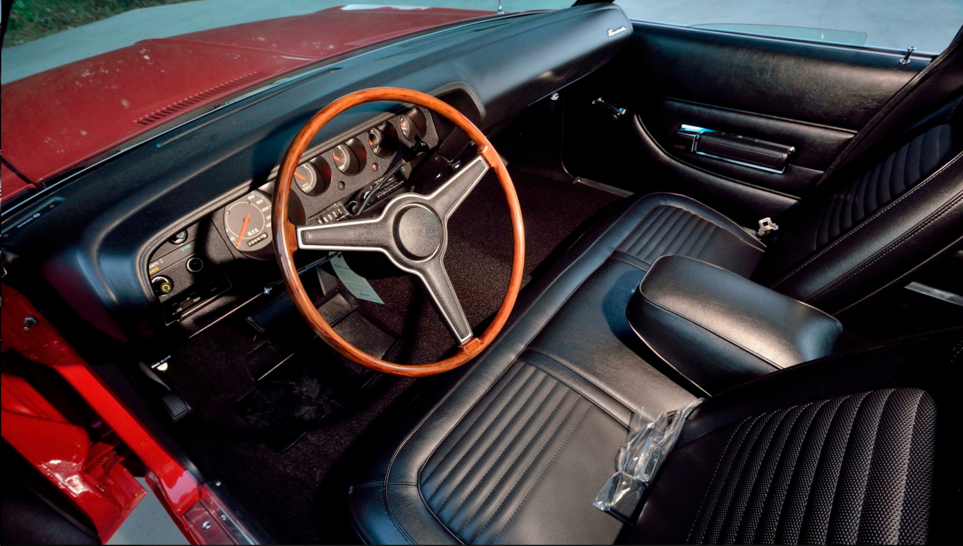 This 1970 Plymouth Barracuda Went To The SEMA Convention Cosplaying As A Four-Door Sedan