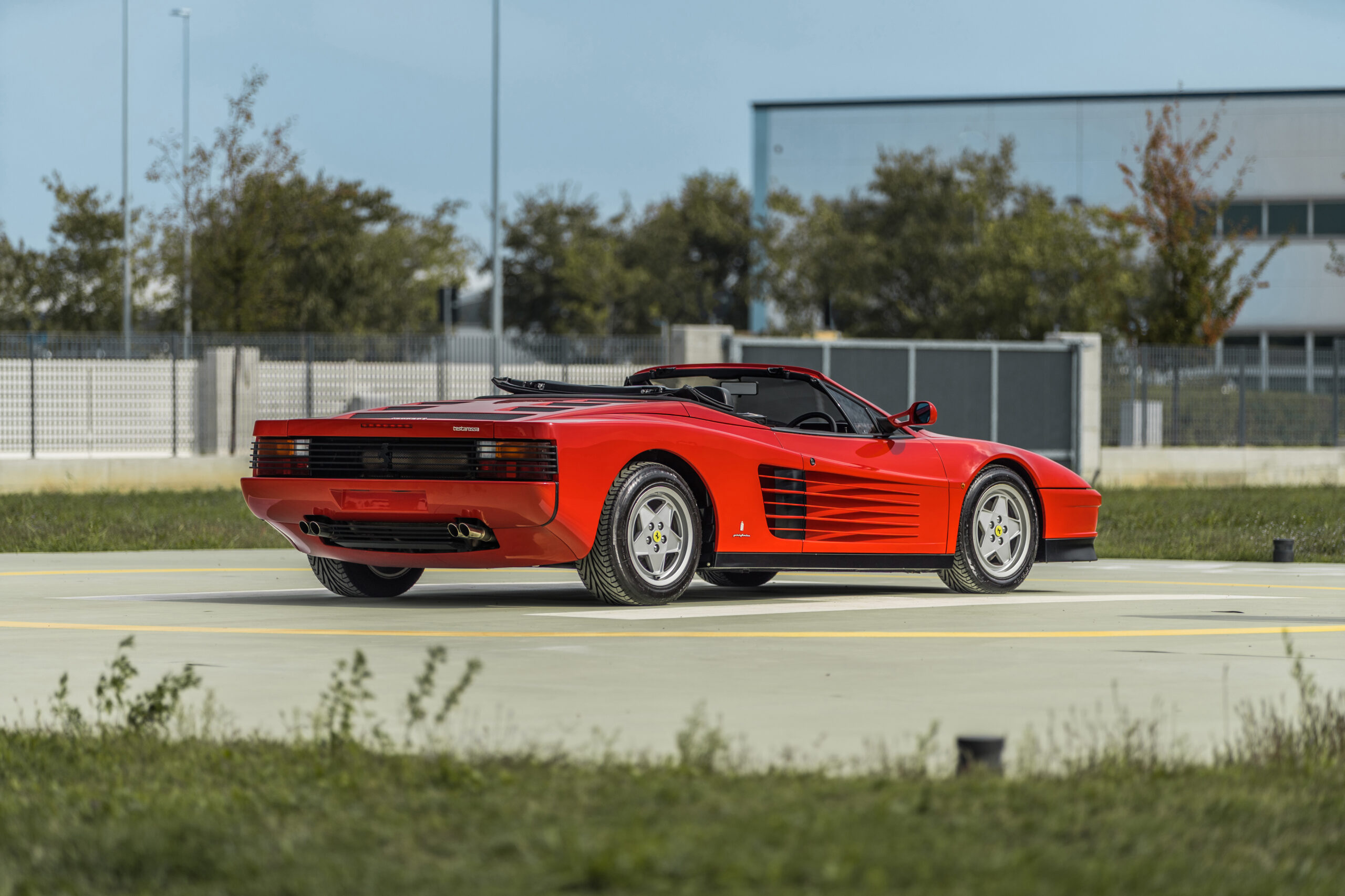 This Super-Rare Ferrari Testarossa Pininfarina Spider Has Just 256 Miles On It And You Can Buy It
