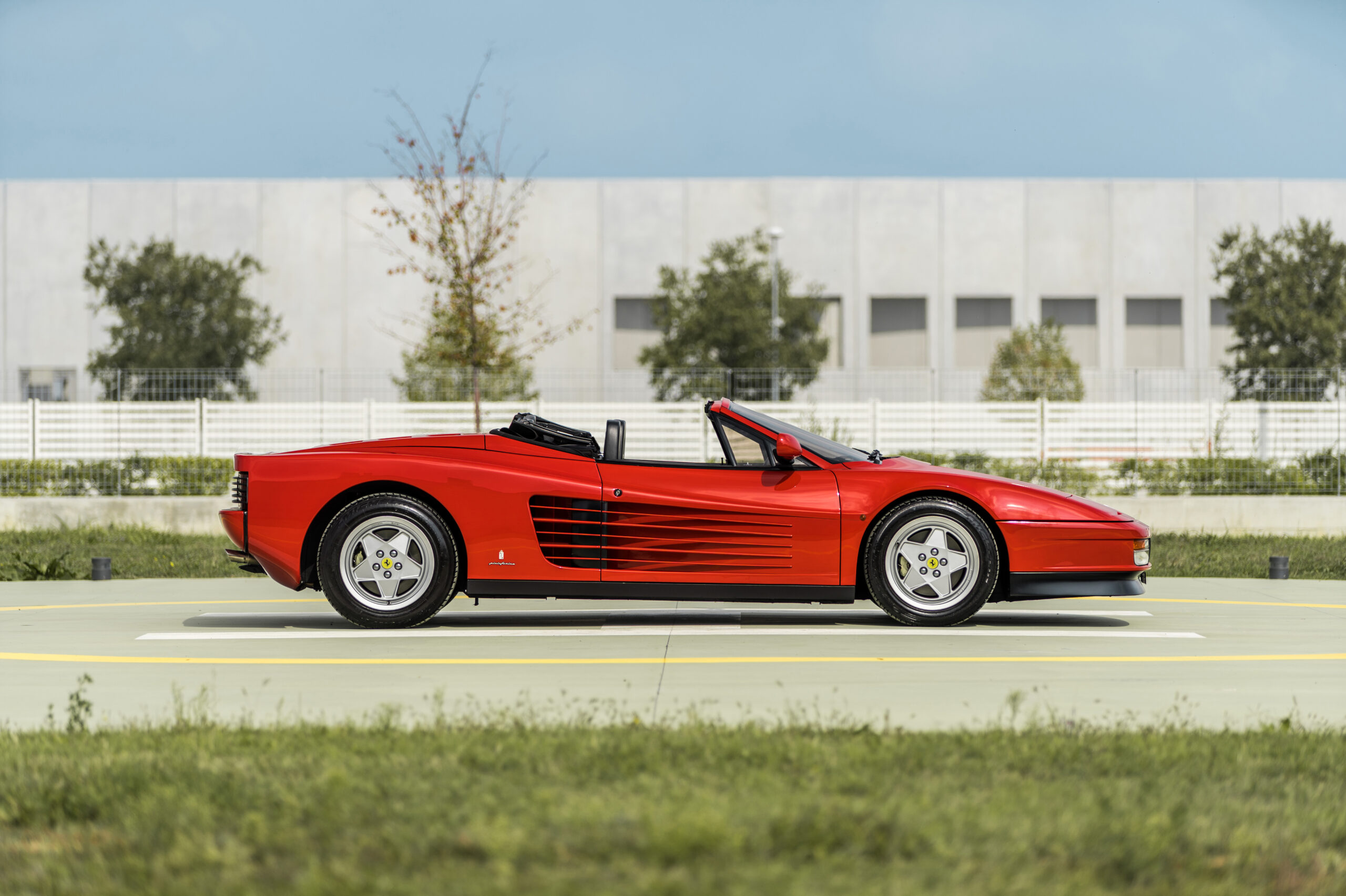 This Super-Rare Ferrari Testarossa Pininfarina Spider Has Just 256 Miles On It And You Can Buy It