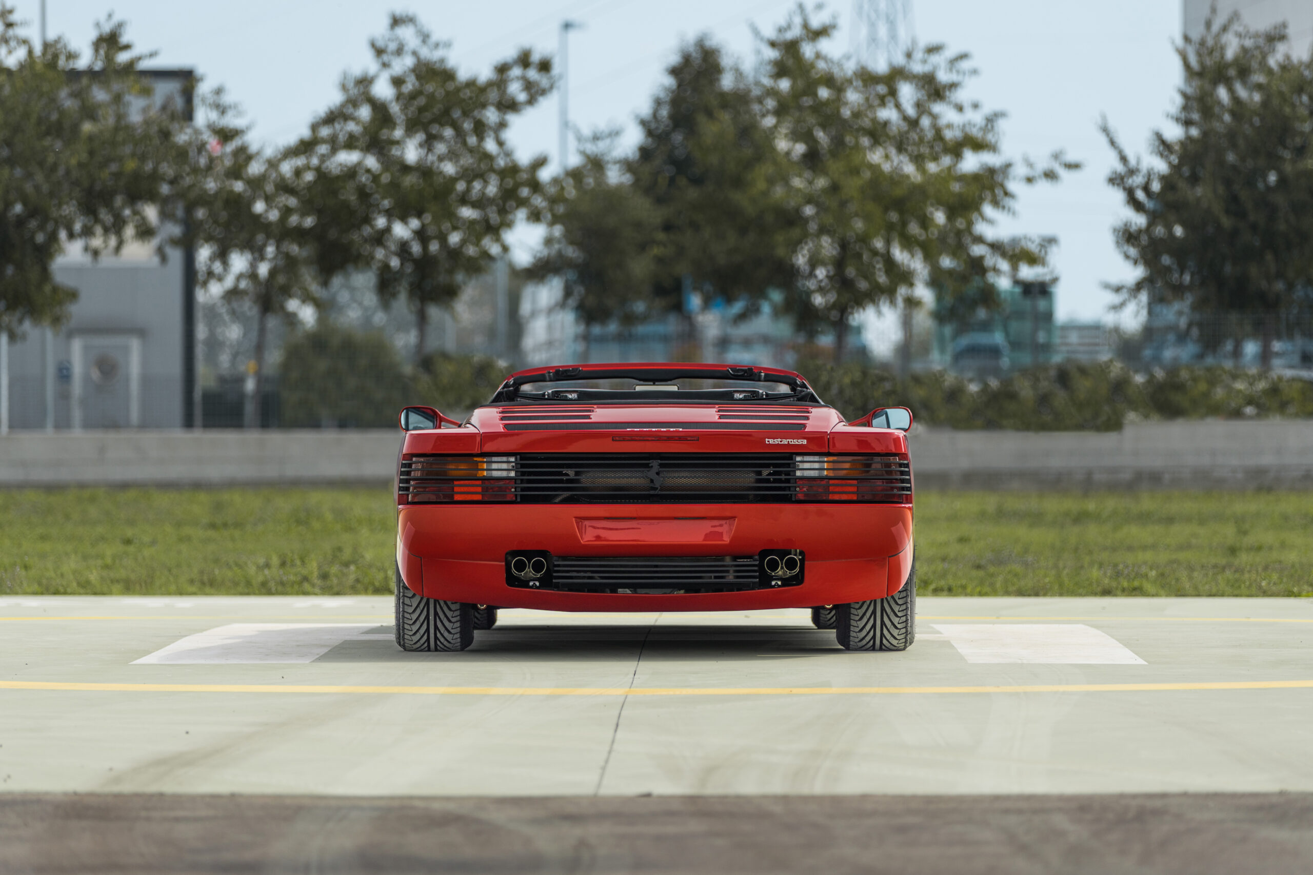 This Super-Rare Ferrari Testarossa Pininfarina Spider Has Just 256 Miles On It And You Can Buy It