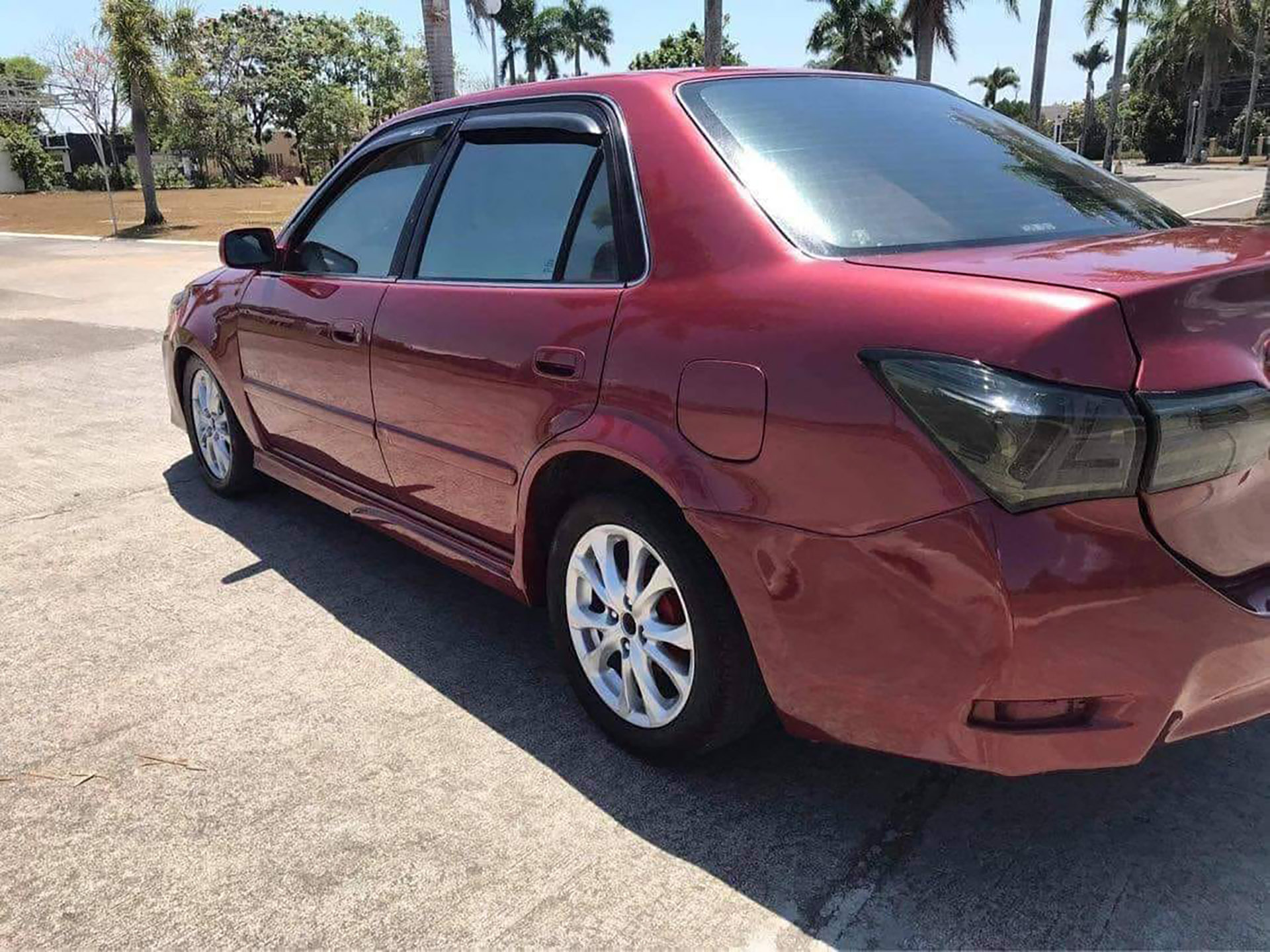 Twenty Year Old Toyota Corolla Gets A Makeshift Facelift Bringing It To The 2020s