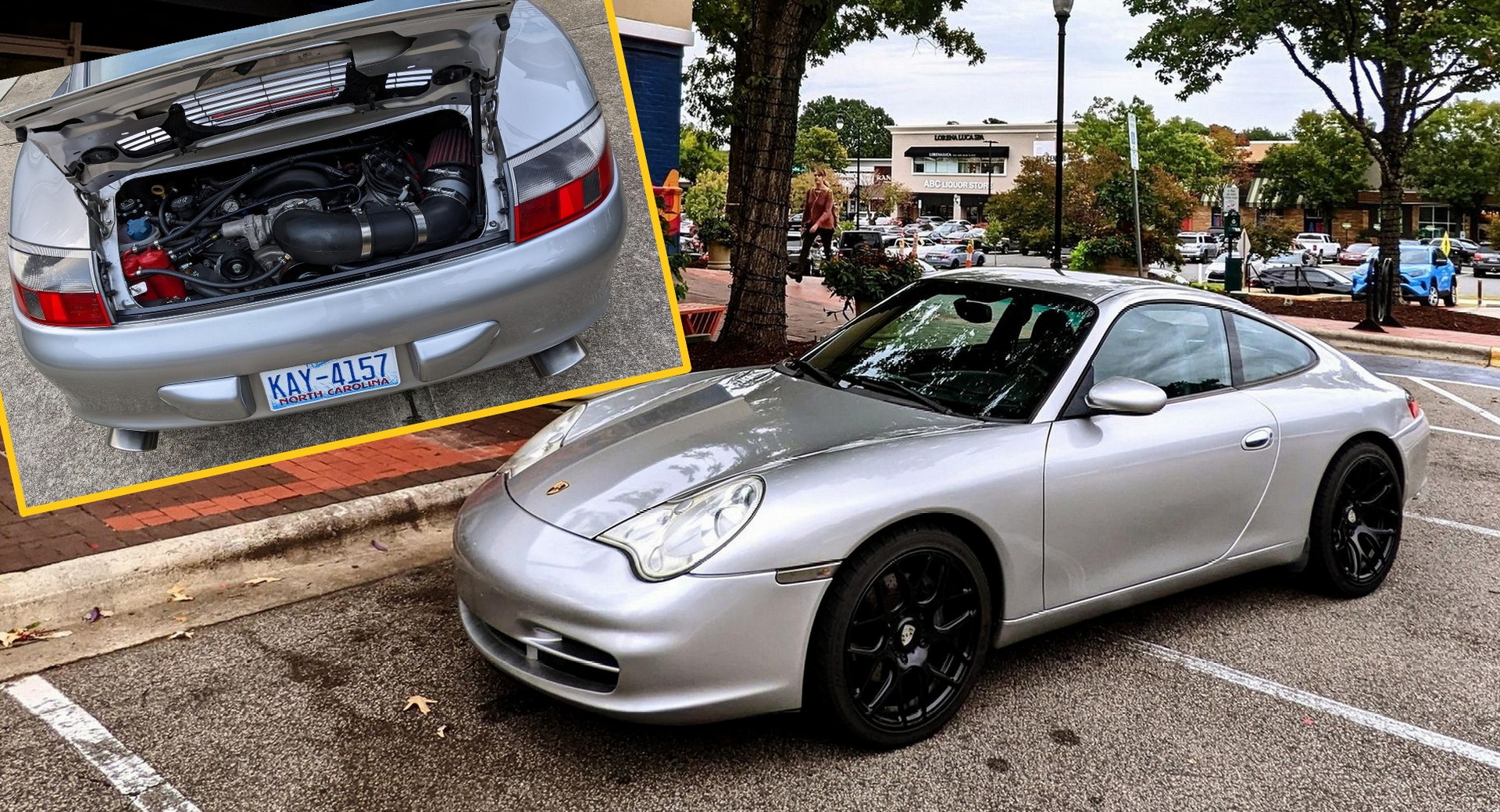 Water Under The Hood? This 2002 Porsche 911 Is Powered By A 6.0-liter Pontiac G8 GT V8