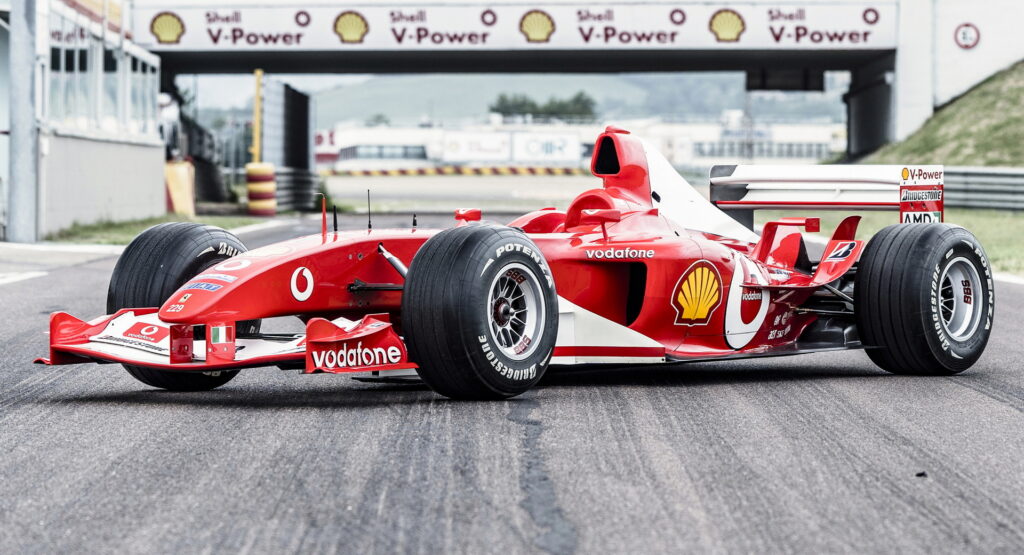  One Of Michael Schumacher’s Winningest Ferrari F1 Cars Is Expected To Fetch Up To $9.5 Million