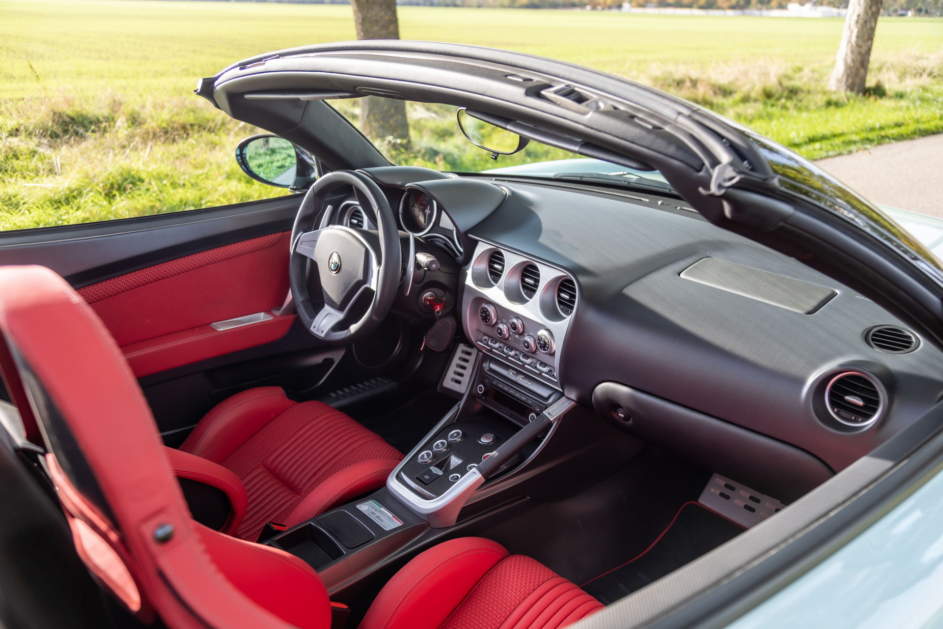 Super Rare, Super Gorgeous Blu Celeste Alfa Romeo 8C Spider Could Be Yours