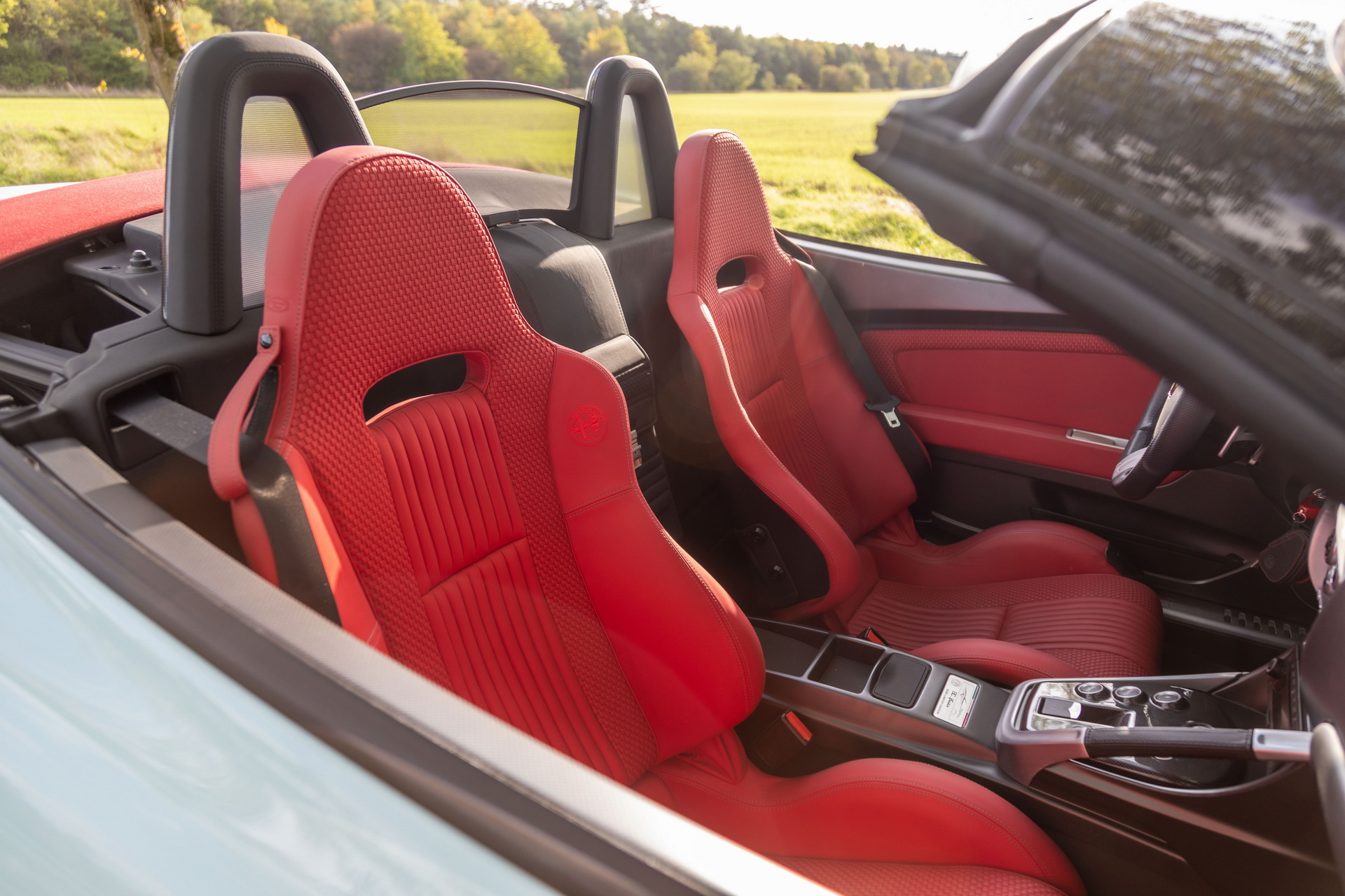 Super Rare, Super Gorgeous Blu Celeste Alfa Romeo 8C Spider Could Be Yours