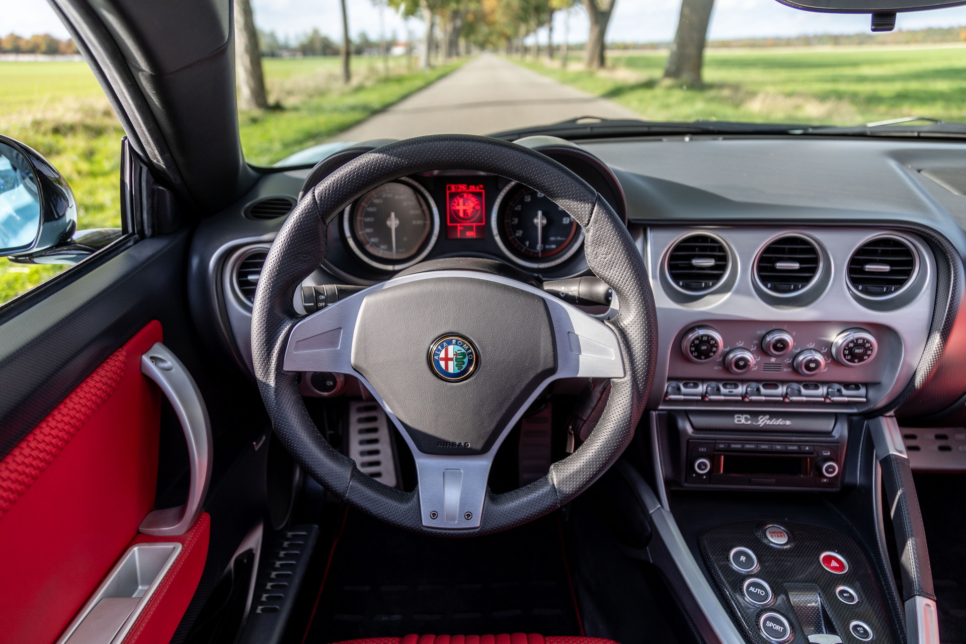 Super Rare, Super Gorgeous Blu Celeste Alfa Romeo 8C Spider Could Be Yours