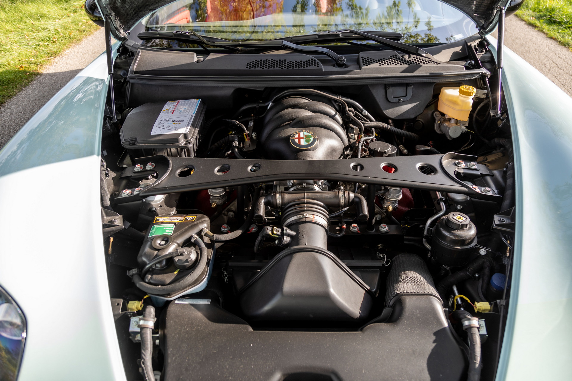 Super Rare, Super Gorgeous Blu Celeste Alfa Romeo 8C Spider Could Be Yours