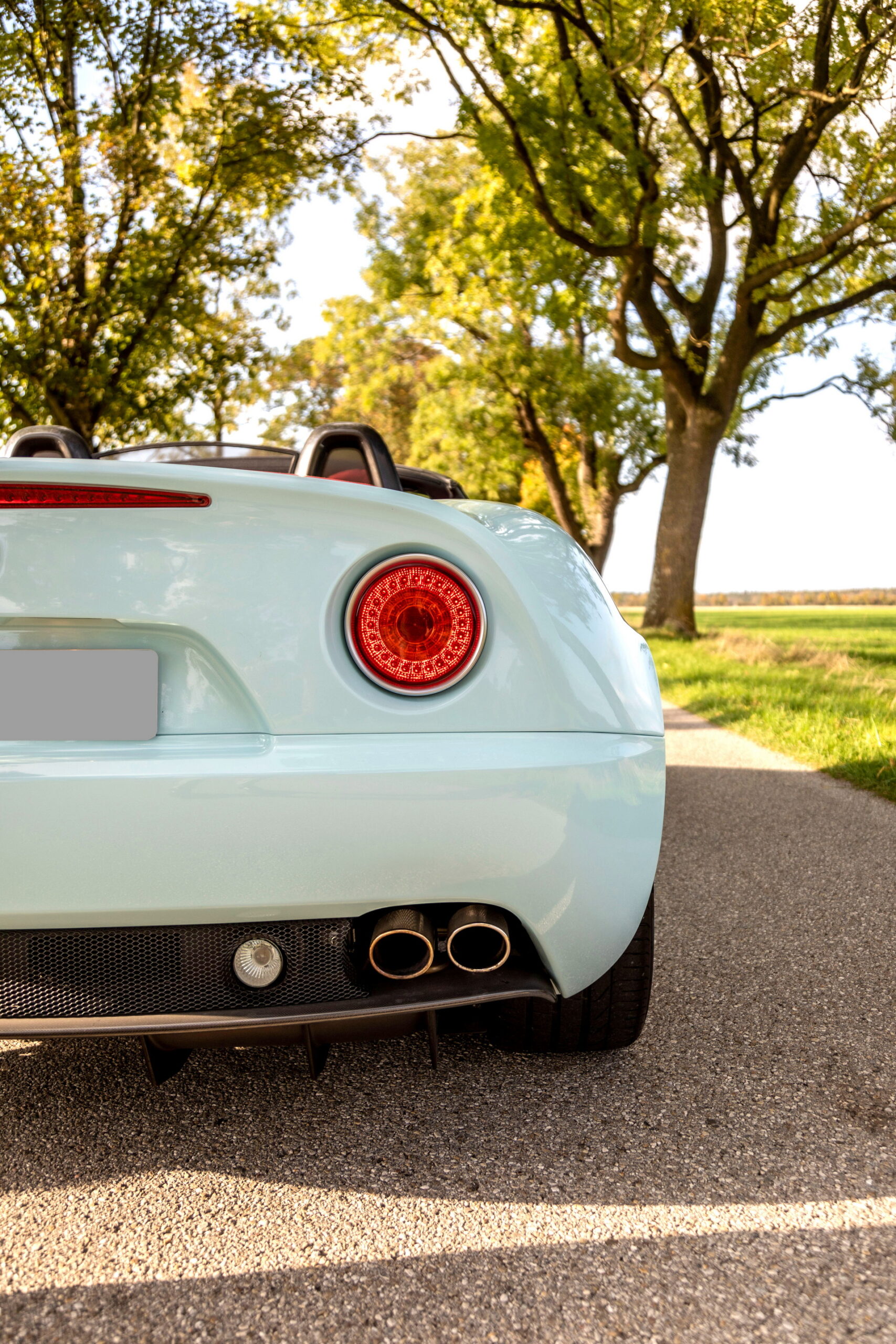 Super Rare, Super Gorgeous Blu Celeste Alfa Romeo 8C Spider Could Be Yours