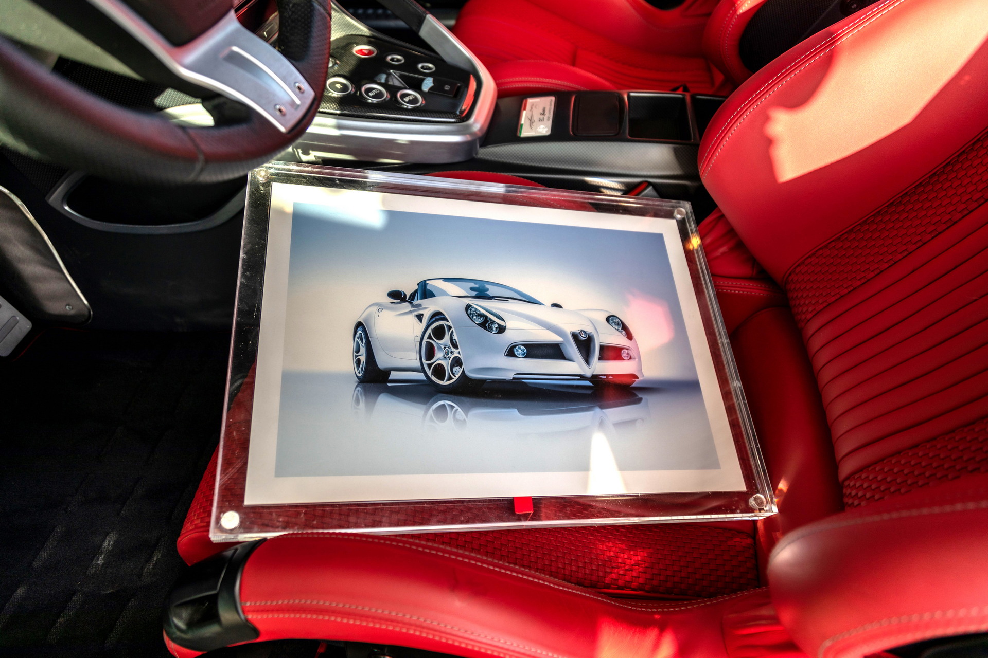 Super Rare, Super Gorgeous Blu Celeste Alfa Romeo 8C Spider Could Be Yours