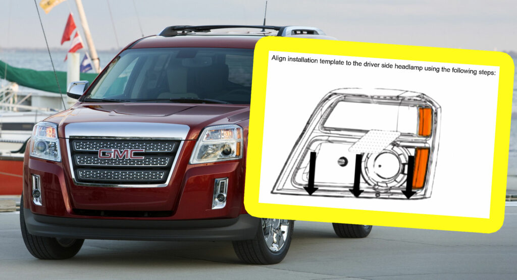  GMC’s Recall Fix For Too Bright Headlights Is A Piece Of Tape, And Owners Are Frustrated