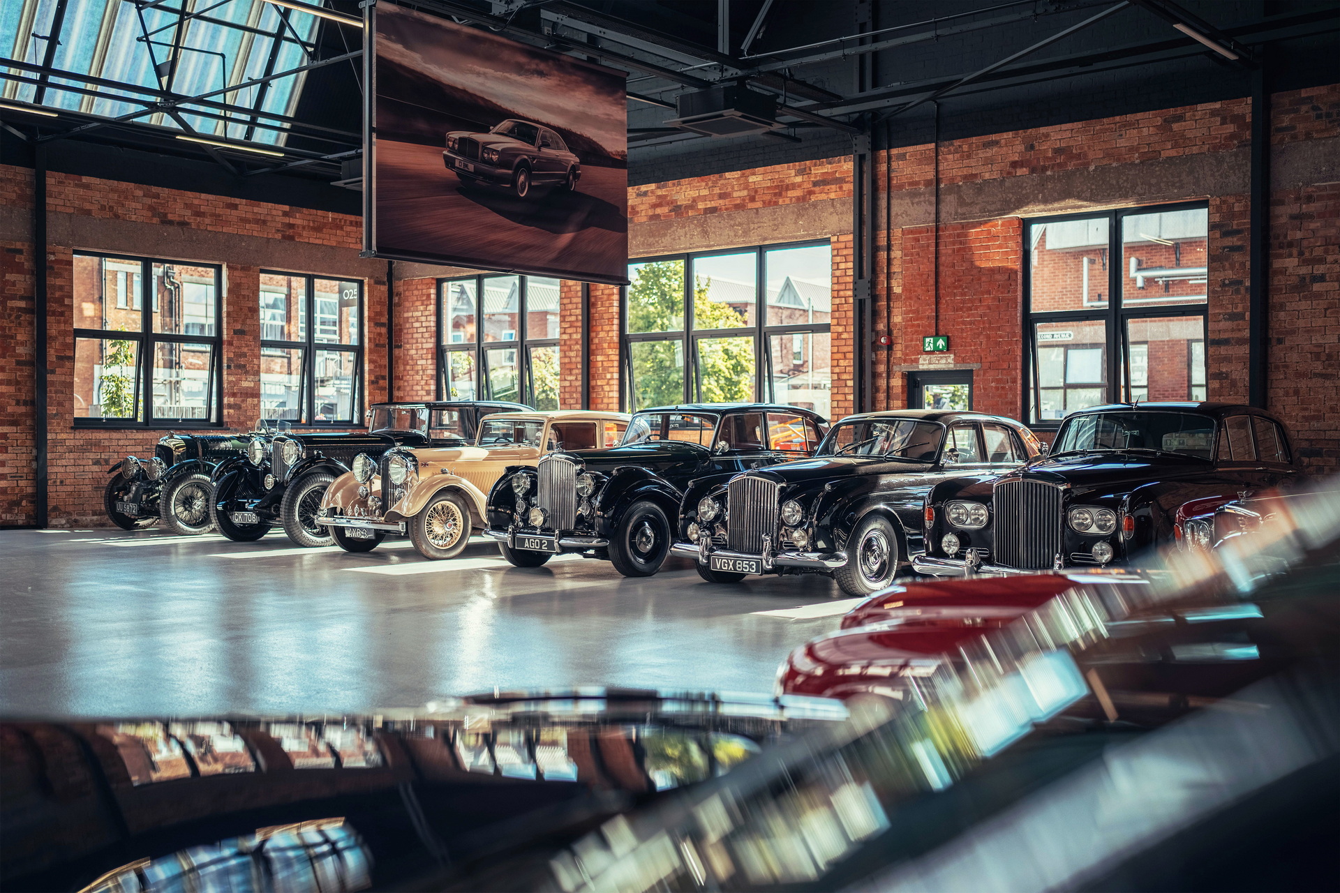 Bentley Opens Heritage Garage In The Middle Of Its Present-Day Factory