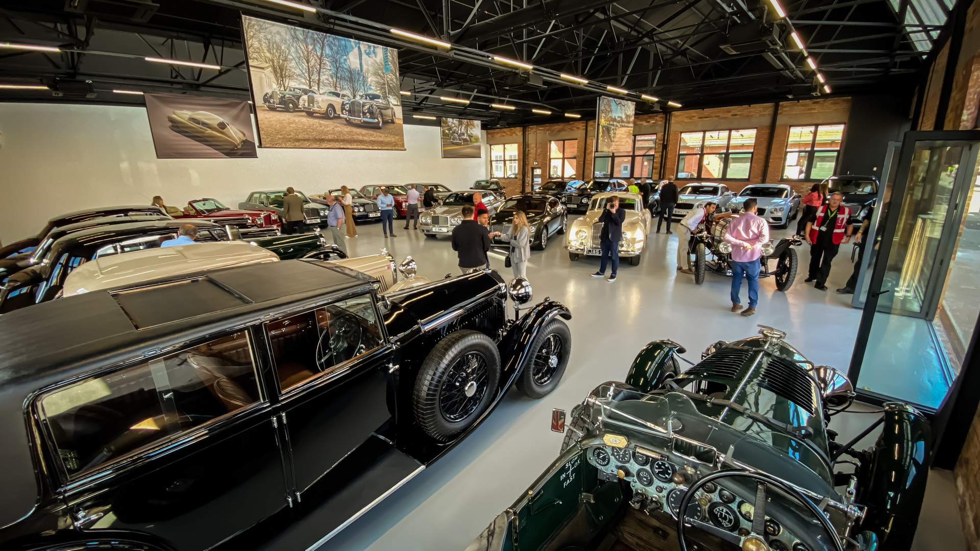 Bentley Opens Heritage Garage In The Middle Of Its Present-Day Factory
