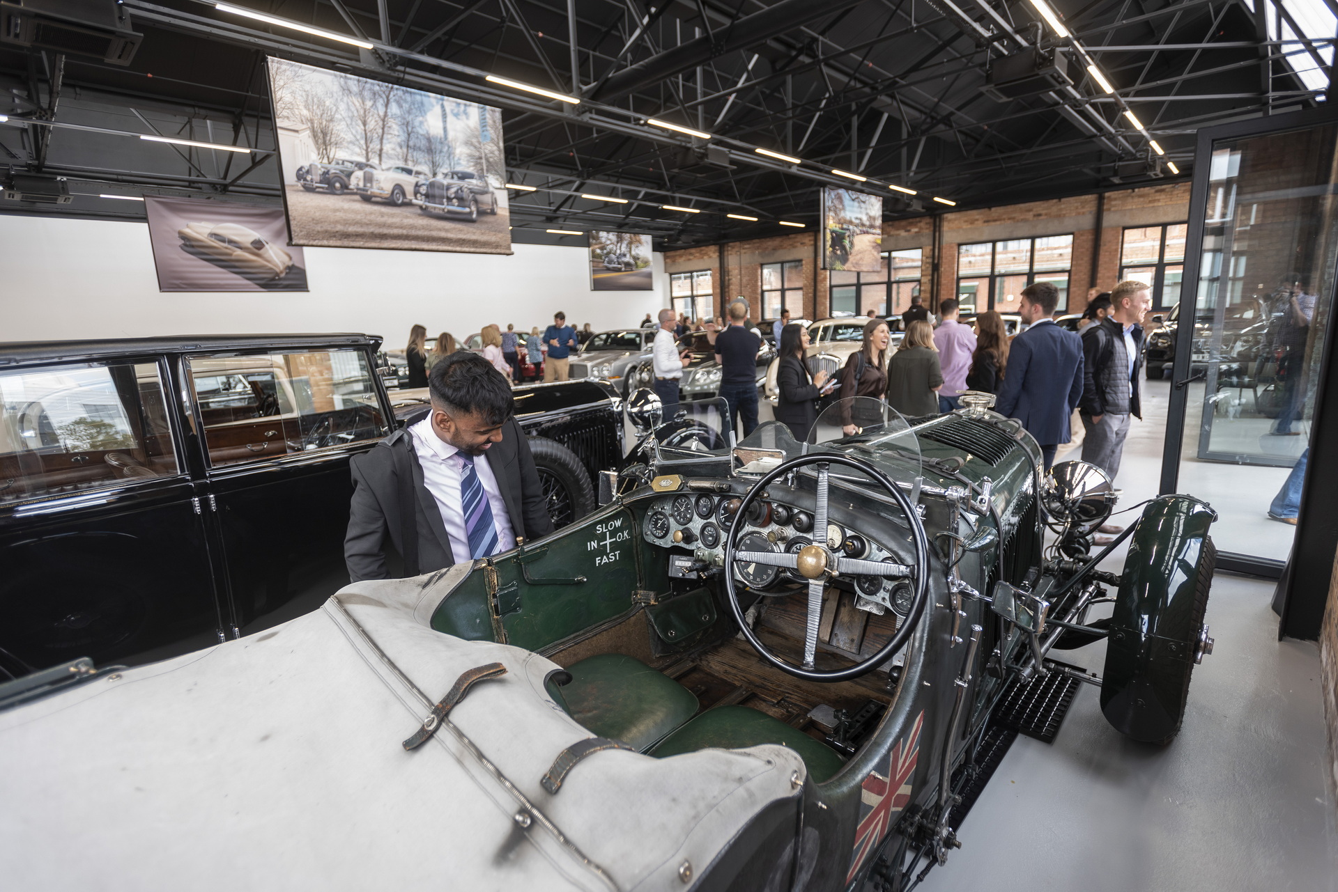 Bentley Opens Heritage Garage In The Middle Of Its Present-Day Factory