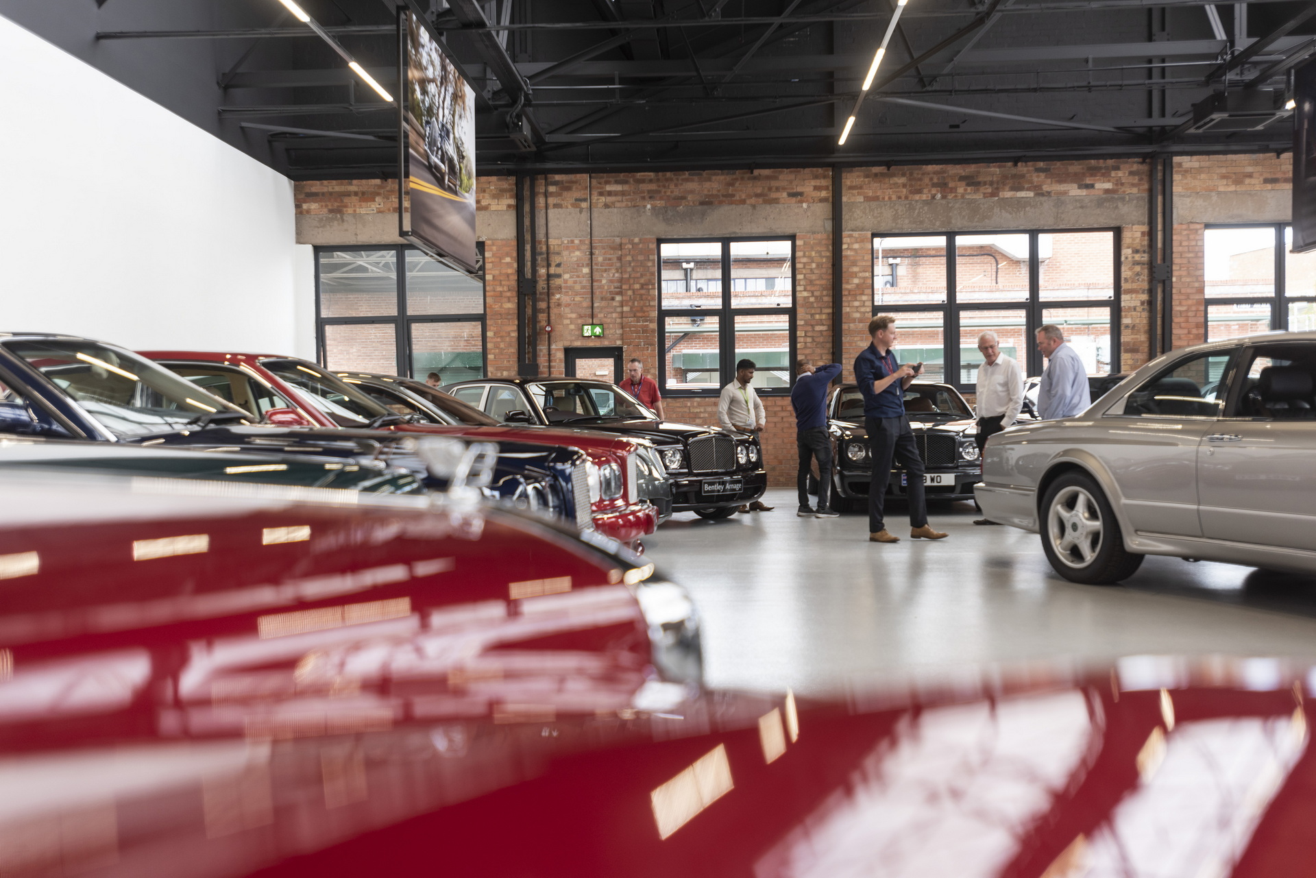 Bentley Opens Heritage Garage In The Middle Of Its Present-Day Factory
