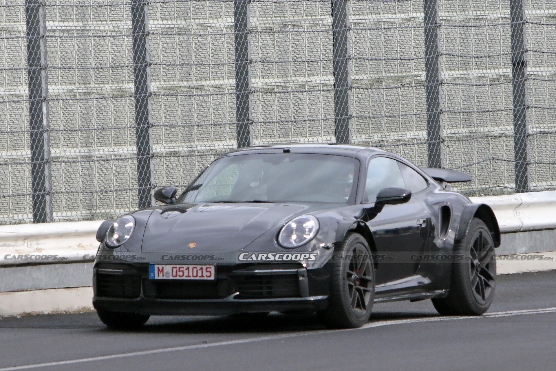 Bizarre Porsche 911 ‘Safari’ Style Test Mule Spied With Widened Tracks And Funky Fenders