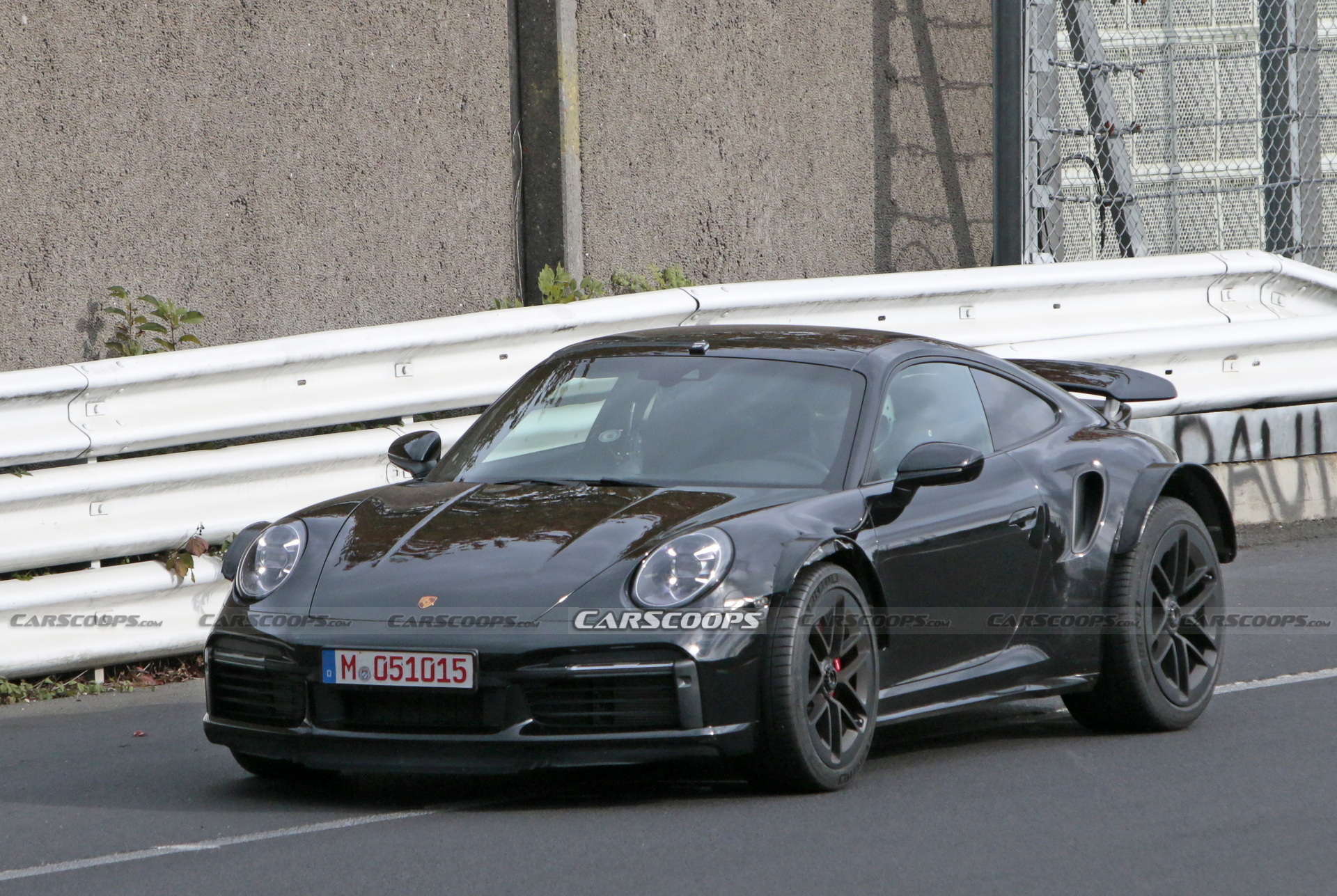 Bizarre Porsche 911 ‘Safari’ Style Test Mule Spied With Widened Tracks And Funky Fenders