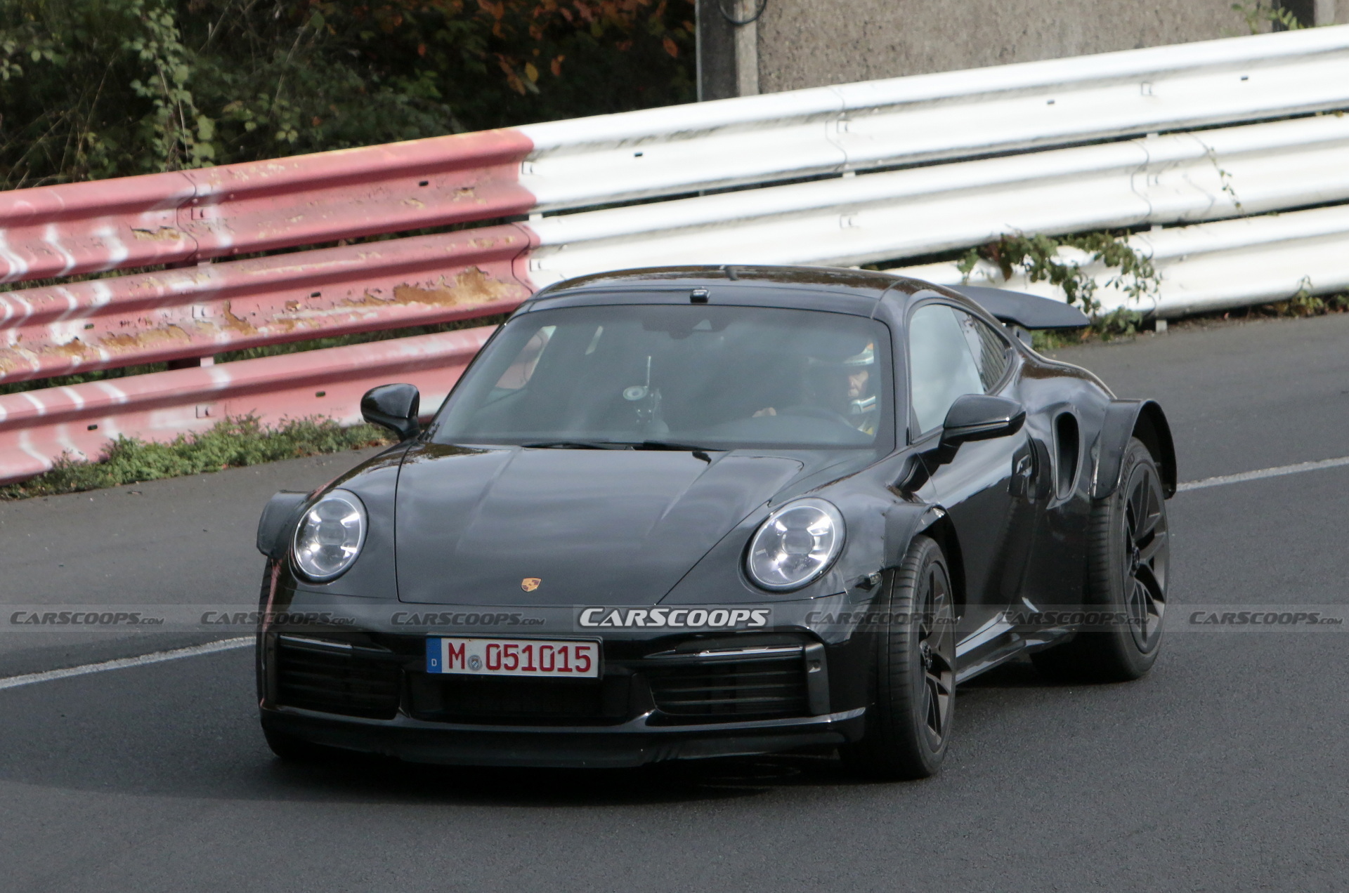 Bizarre Porsche 911 ‘Safari’ Style Test Mule Spied With Widened Tracks And Funky Fenders
