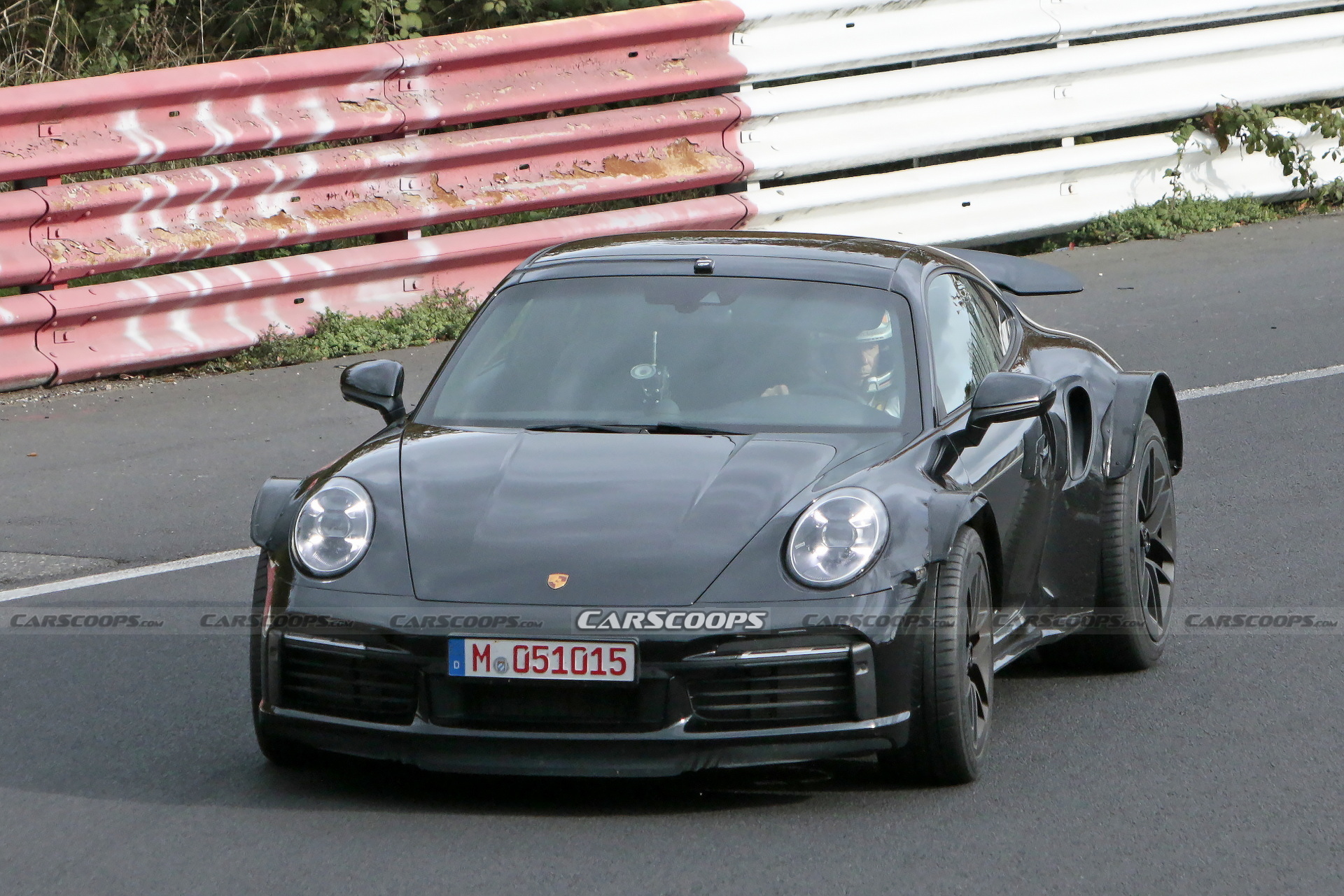 Bizarre Porsche 911 ‘Safari’ Style Test Mule Spied With Widened Tracks And Funky Fenders