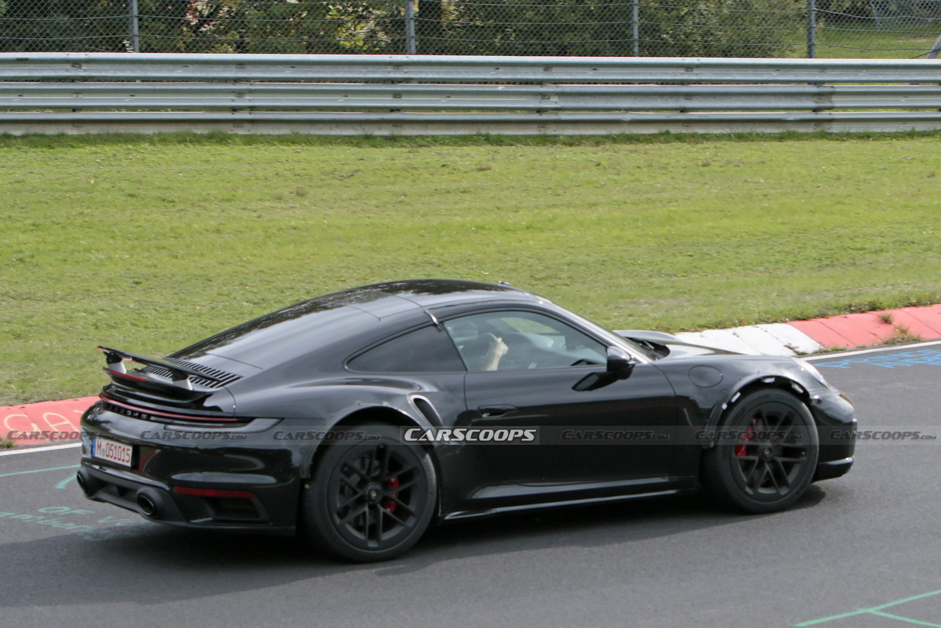 Bizarre Porsche 911 ‘Safari’ Style Test Mule Spied With Widened Tracks And Funky Fenders