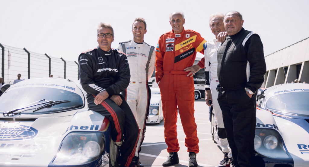  Porsche Reunites Group C Legends With The Winning 956/962s In Leipzig