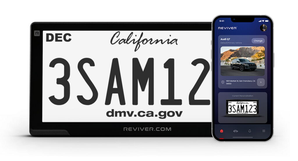 All Californians Are Now Allowed To Get A Digital License Plate