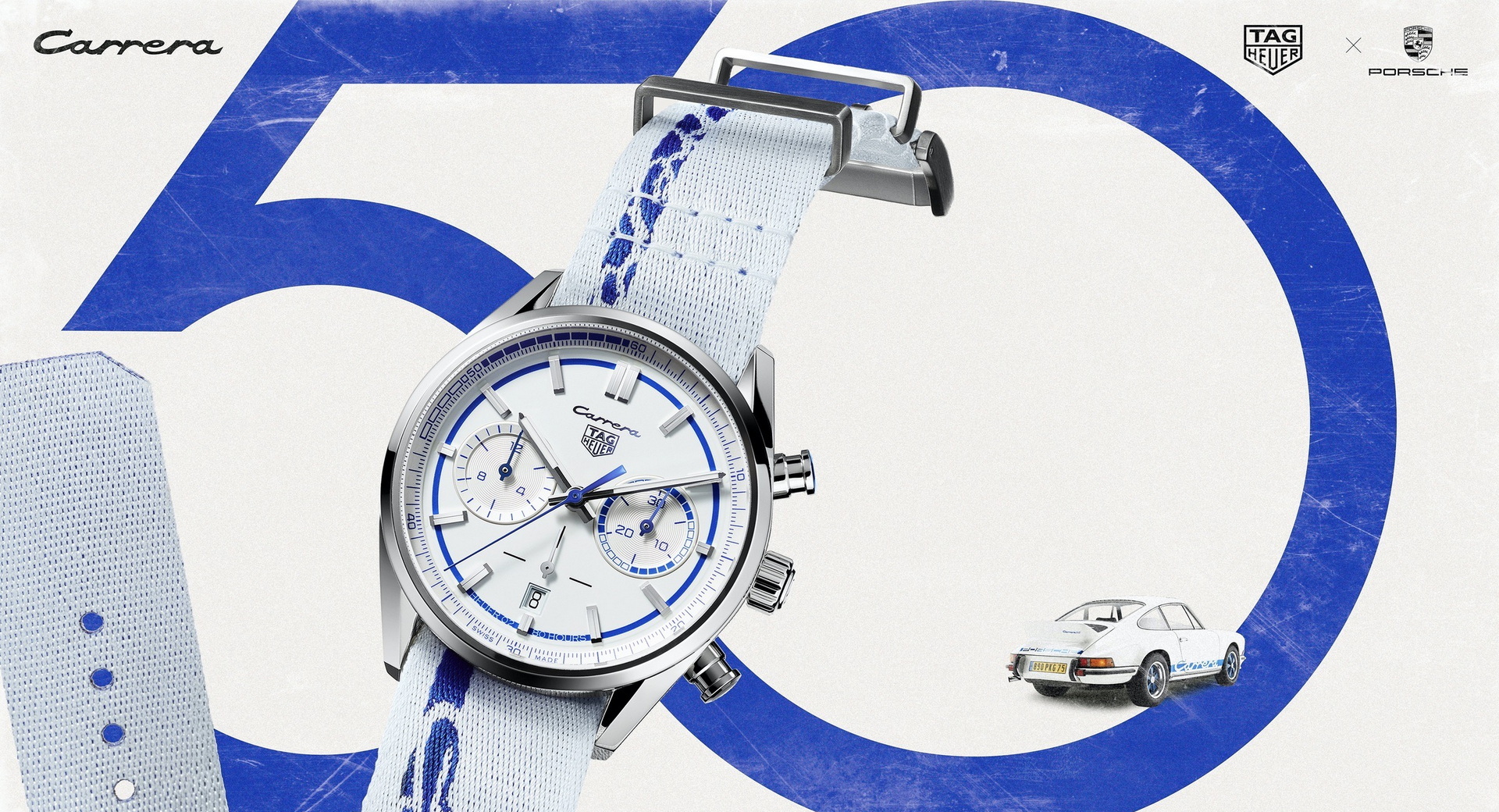 TAG Heuer Unveils Two Timepieces To Honor The 50th Ann. Of Porsche's 911  Carrera RS  | Carscoops