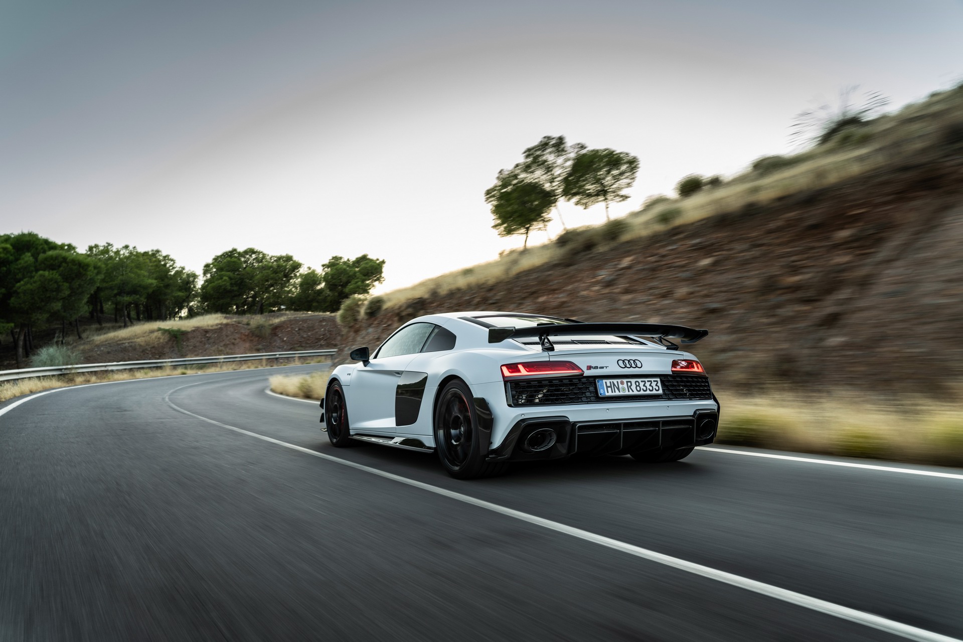 2023 Audi R8 Coupe GT RWD Is An Oversteering Last Hurrah For The V10 And (N)ICE Sounds