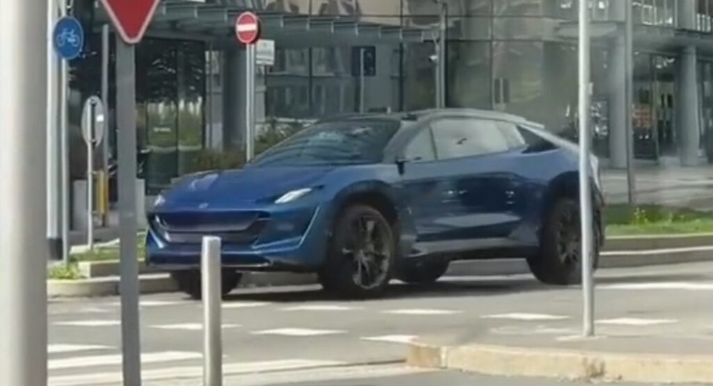 2,000-HP Drako Dragon EV Spotted Without Camouflage Filming On Public Streets
