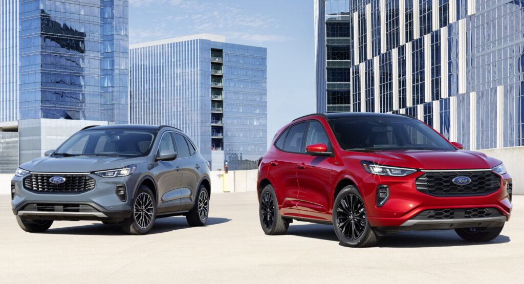  Facelifted 2023 Ford Escape Arrives With More Appealing Styling, Sporty New ST-Line Trim