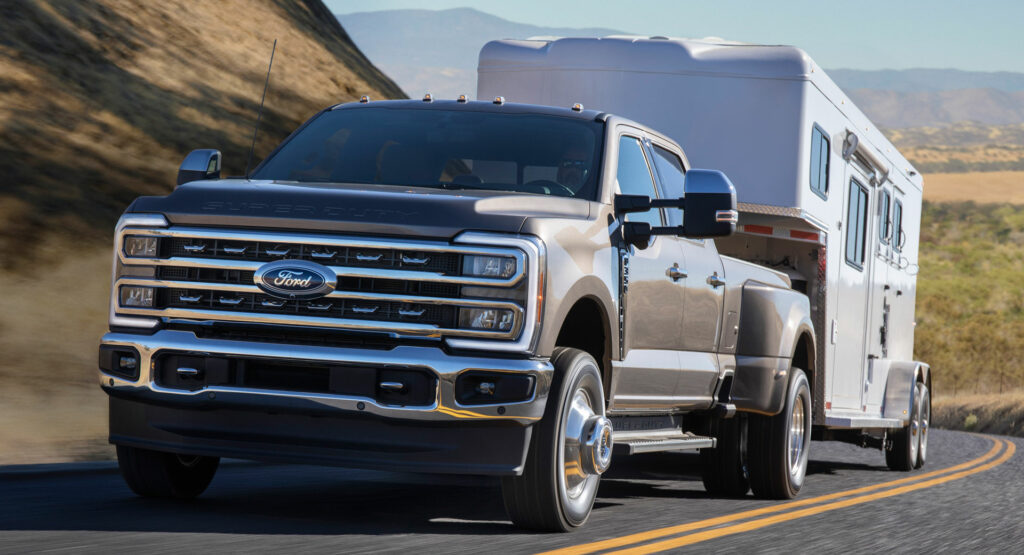  2023 Ford F-Series Super Duty’s New V8 Diesel Packs 500 HP And An Insane 1,200 Lb-Ft