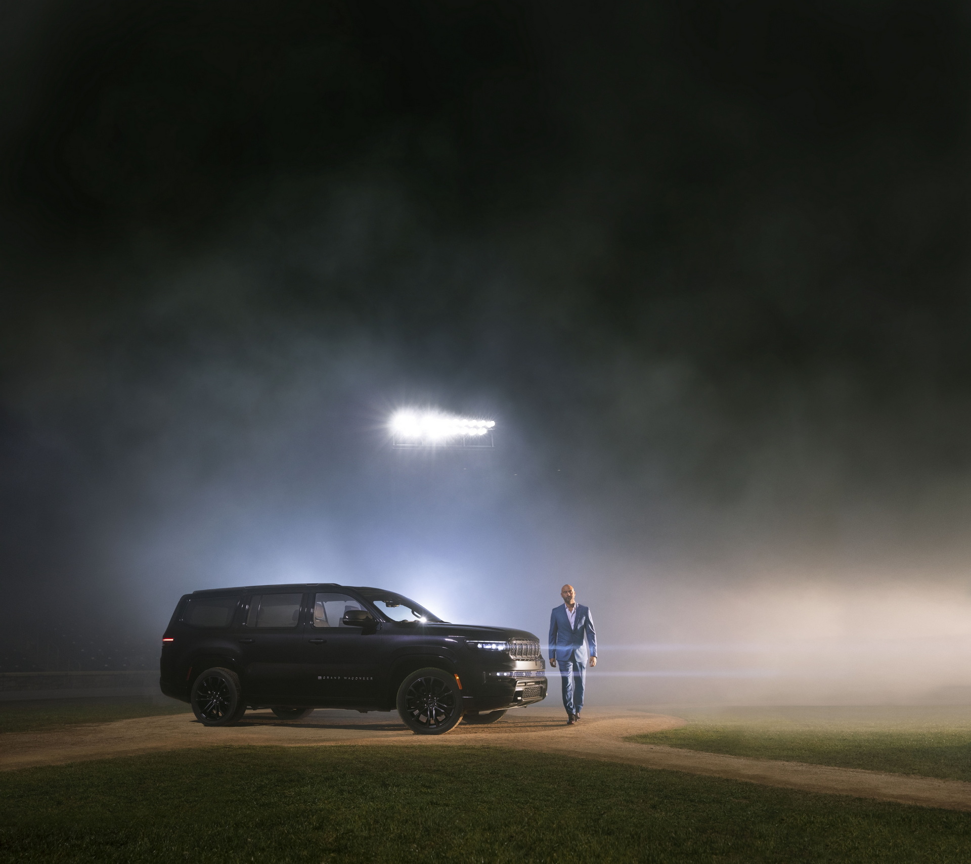Jeep Enlists Derek And Hannah Jeter To Star In World Series Grand Wagoneer Spot