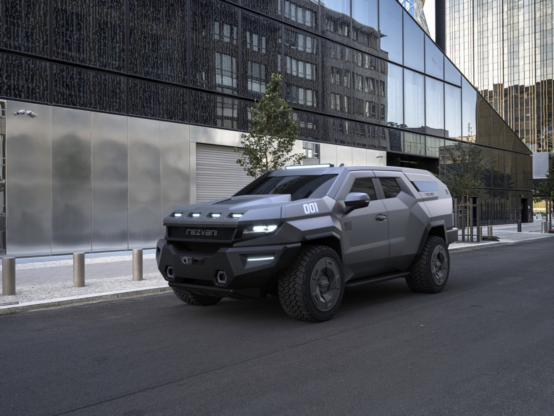 Rezvani Vengeance Debuts As A $249,000 Military-Inspired SUV Based On The Cadillac Escalade